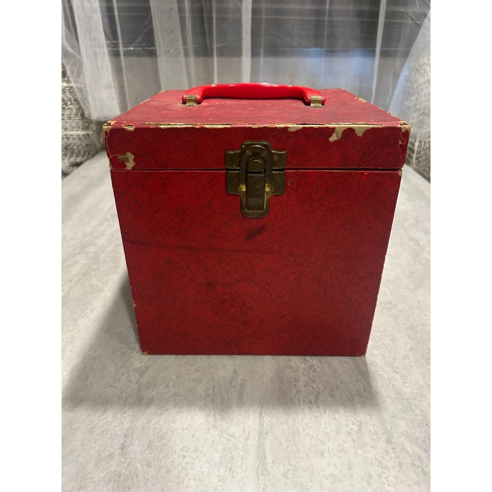Vintage Amfile Platter-pak 45 Record Case, dividers, and sleeves
No records. - Picture 8 of 8
